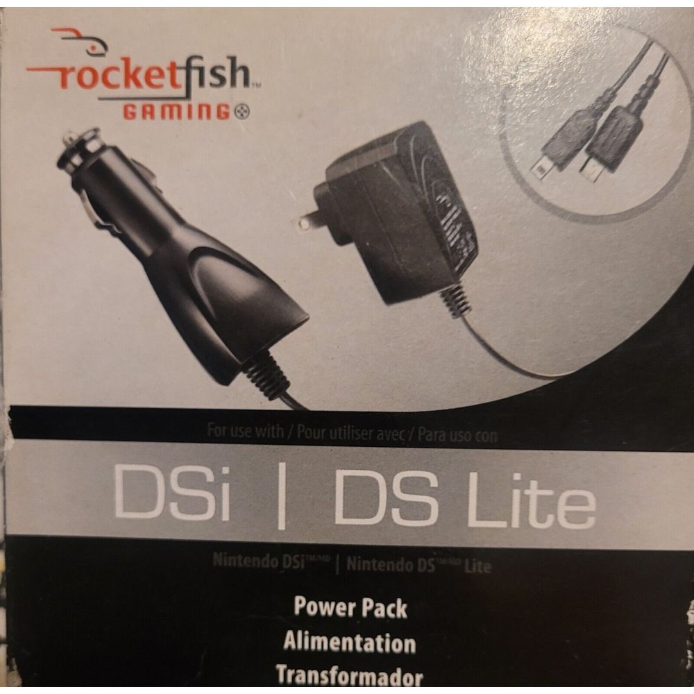 Nintendo DS‎ LITE & DSi Travel Cables , Car And Wall UNIT